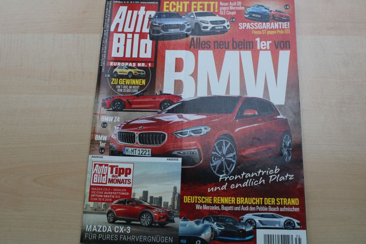 Deckblatt Auto Bild (35/2018)